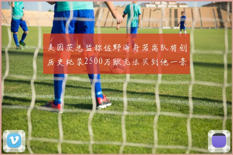 美因茨总监称佐野海舟若离队将创历史纪录2500万欧无法买到他一条腿